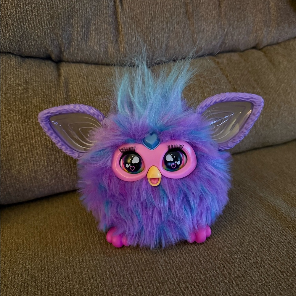 Purple and Pink Furby Interactive Toy